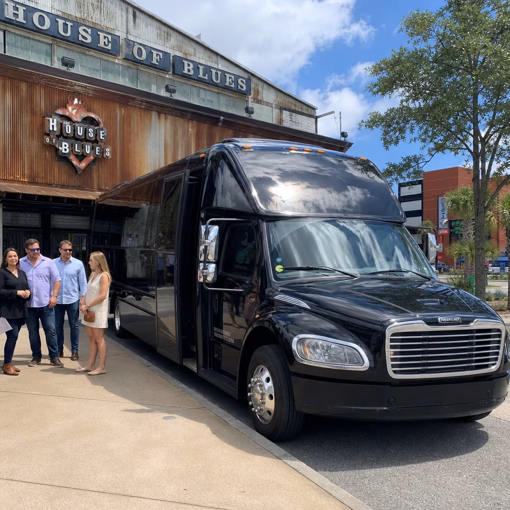 Rent a Bus to House of Blues Myrtle Beach