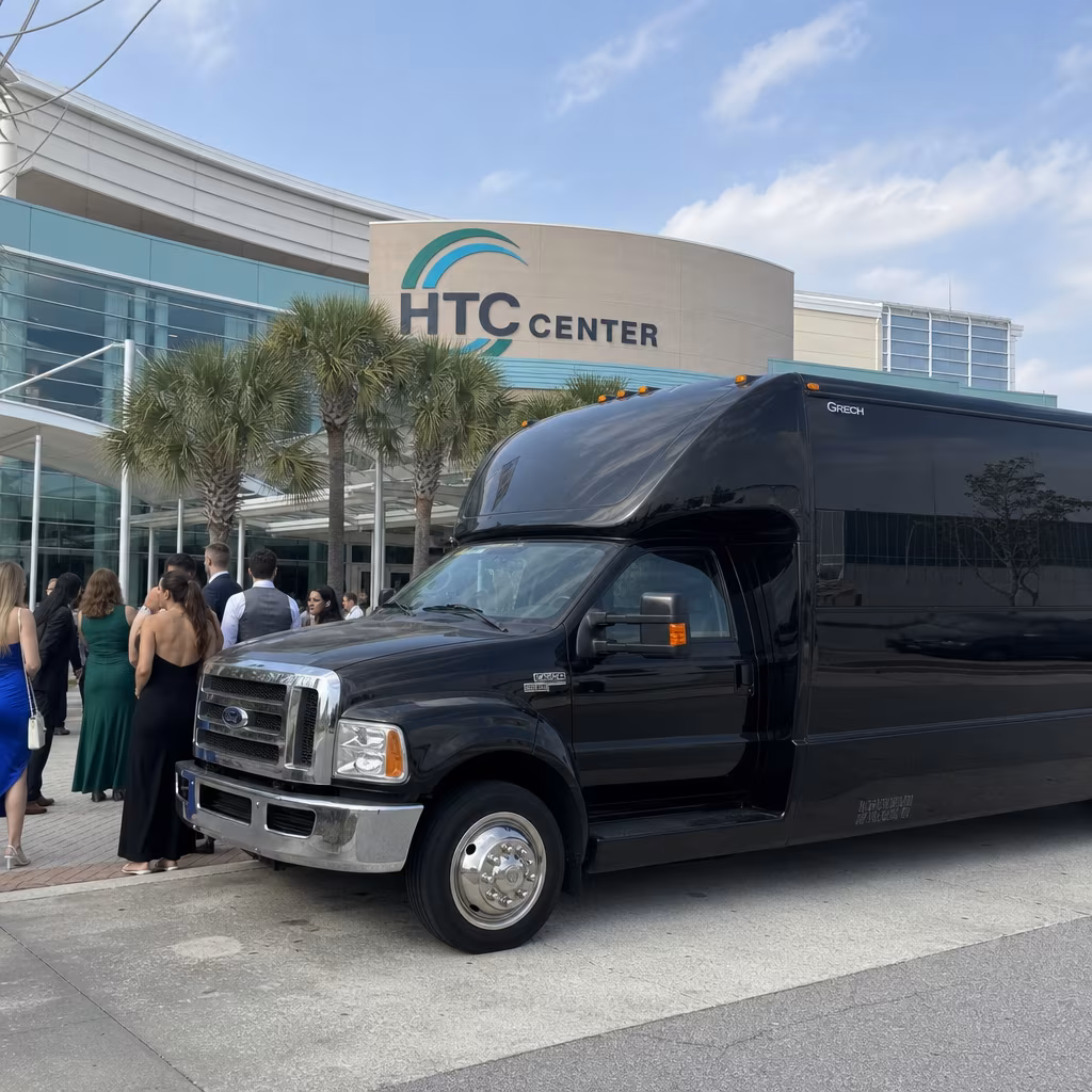Rent a Bus to the HTC Center