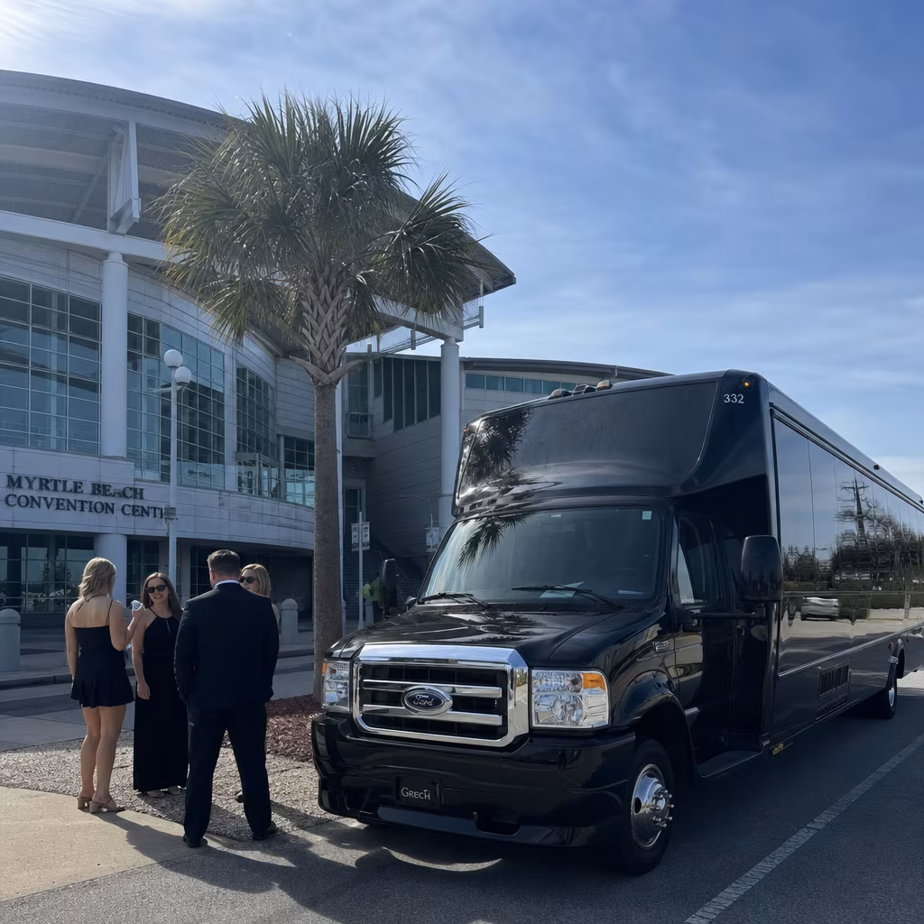 Rent a Bus to the Myrtle Beach Convention Center