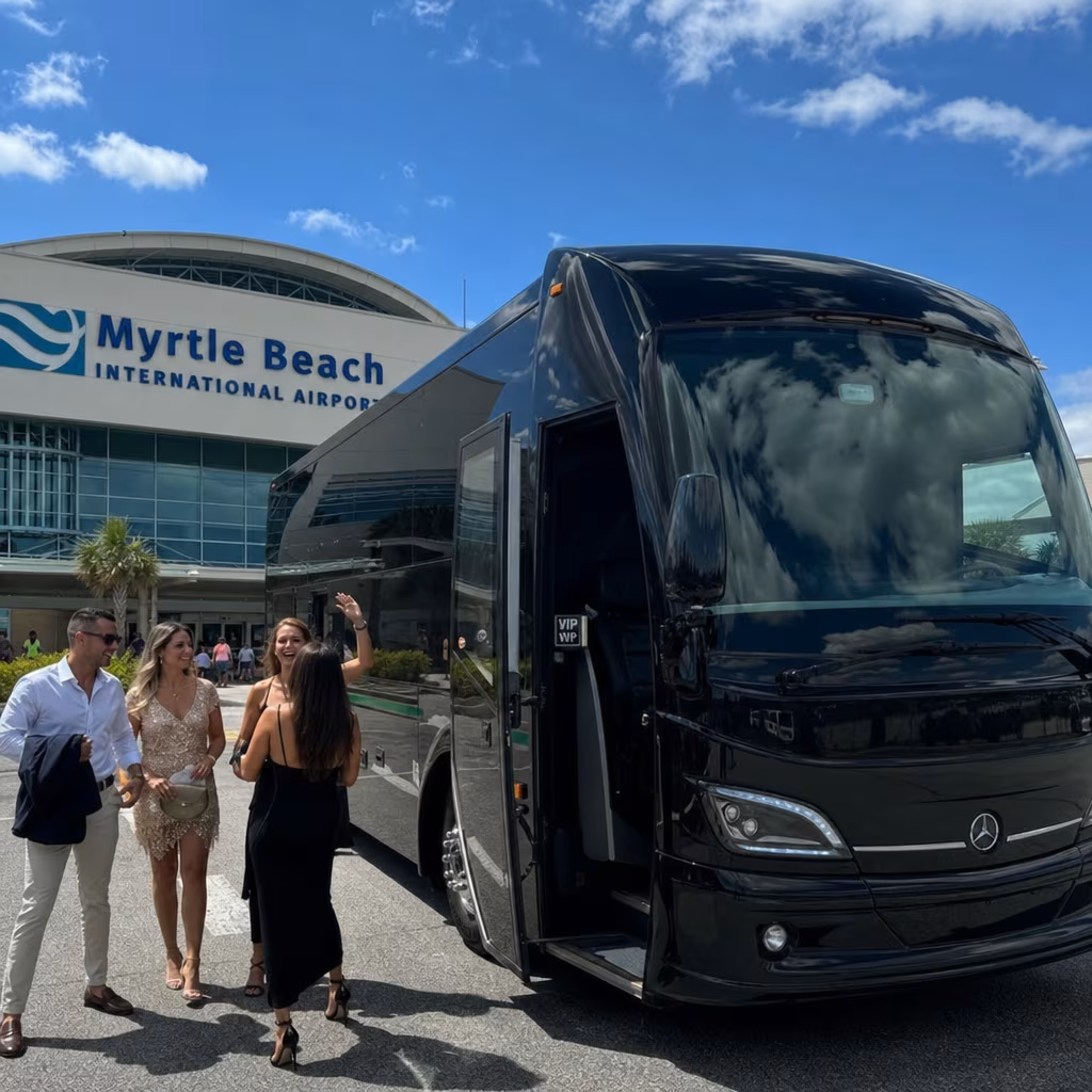 Rent a Bus to Myrtle Beach International Airport (MYR)