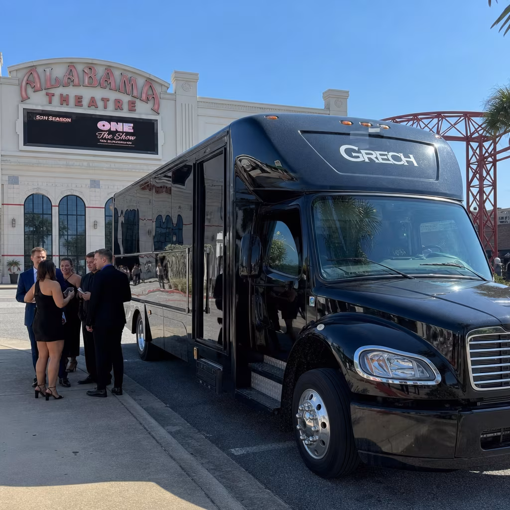 Rent a Bus to The Alabama Theatre