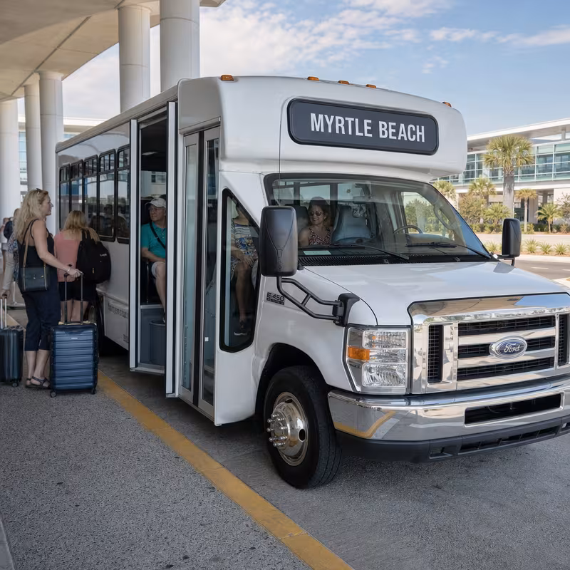 Myrtle Beach Airport Transportation fleet vehicle