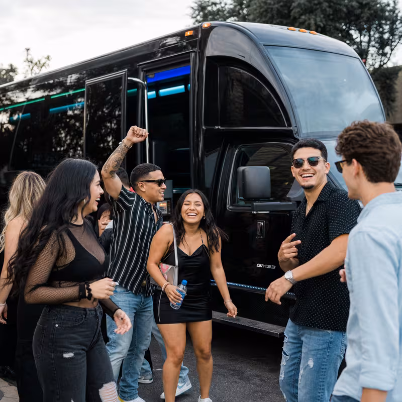 Myrtle Beach Concert Transportation fleet vehicle