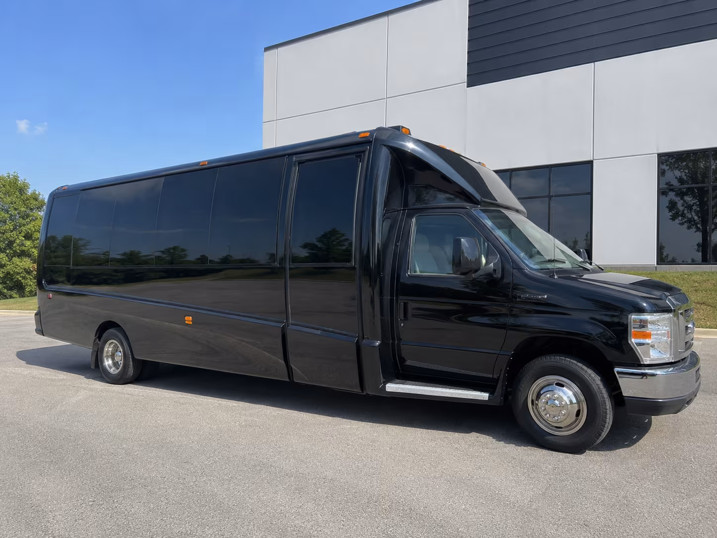 Myrtle Beach Private Event Transportation party bus exterior