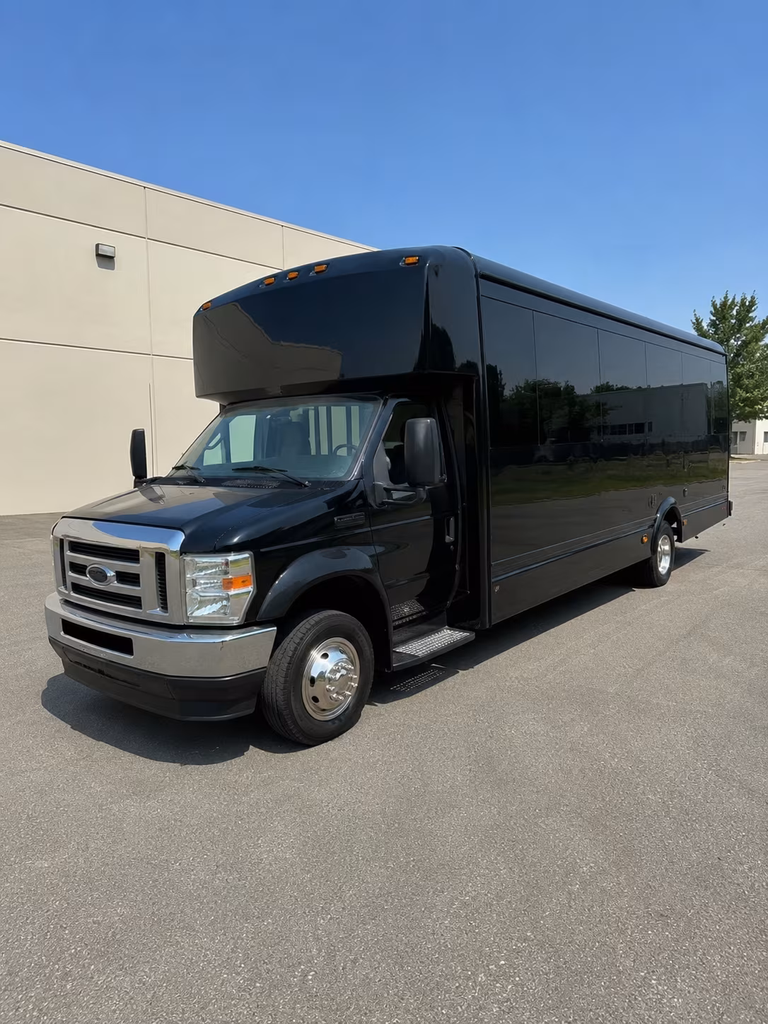 Myrtle Beach Private Event Transportation party bus exterior
