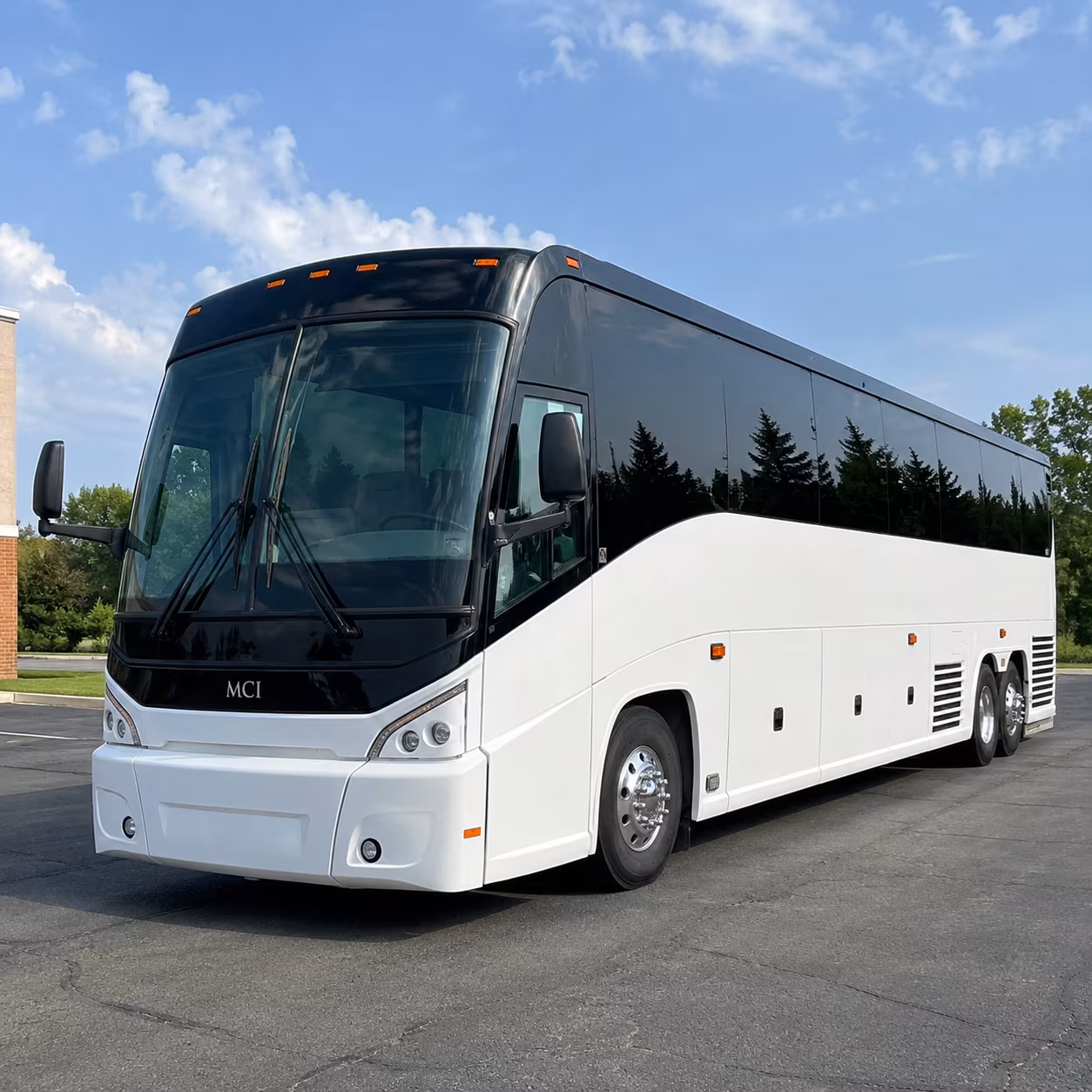 Myrtle Beach School Event Transportation party bus exterior