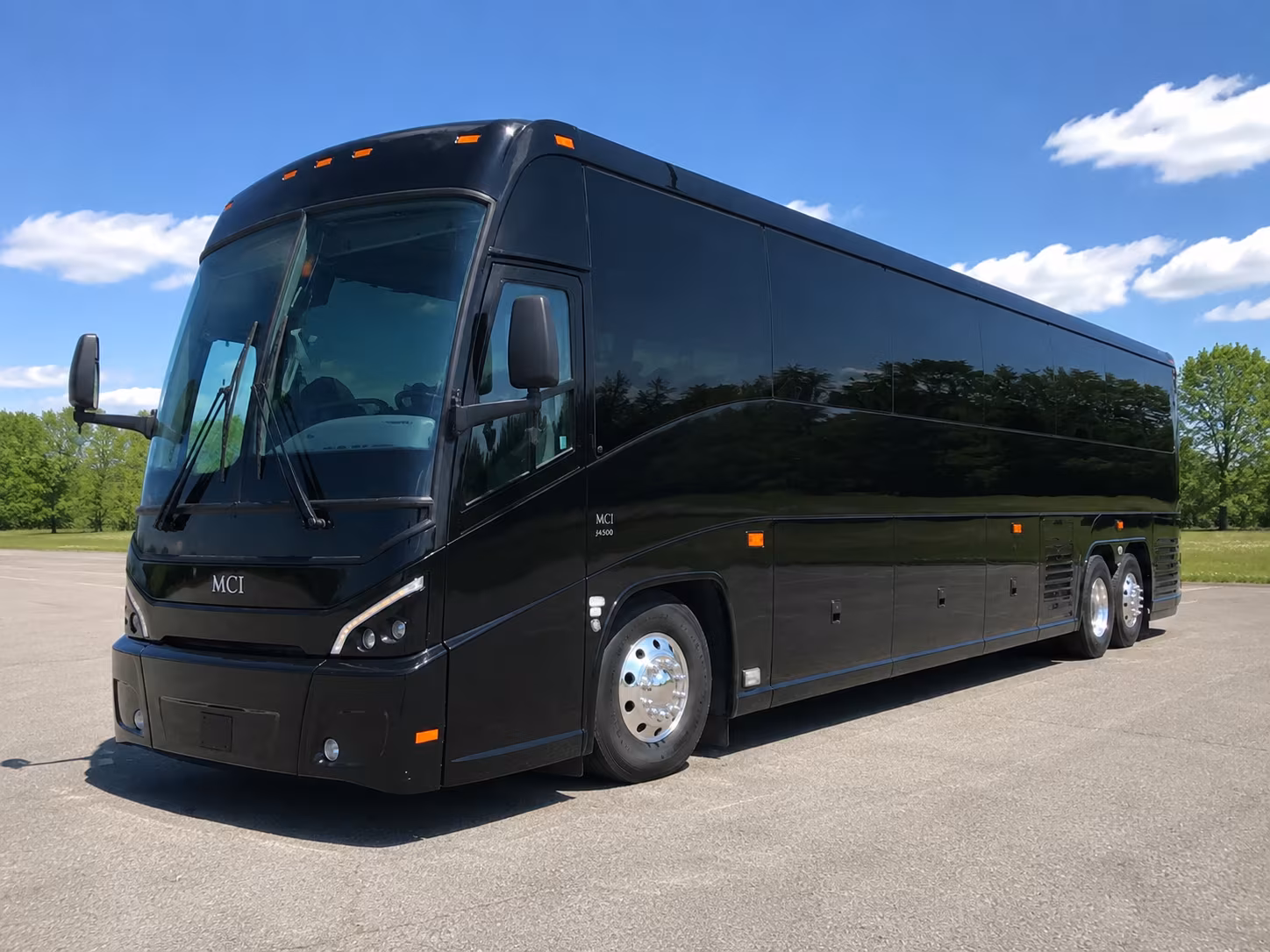 Myrtle Beach School Event Transportation party bus exterior