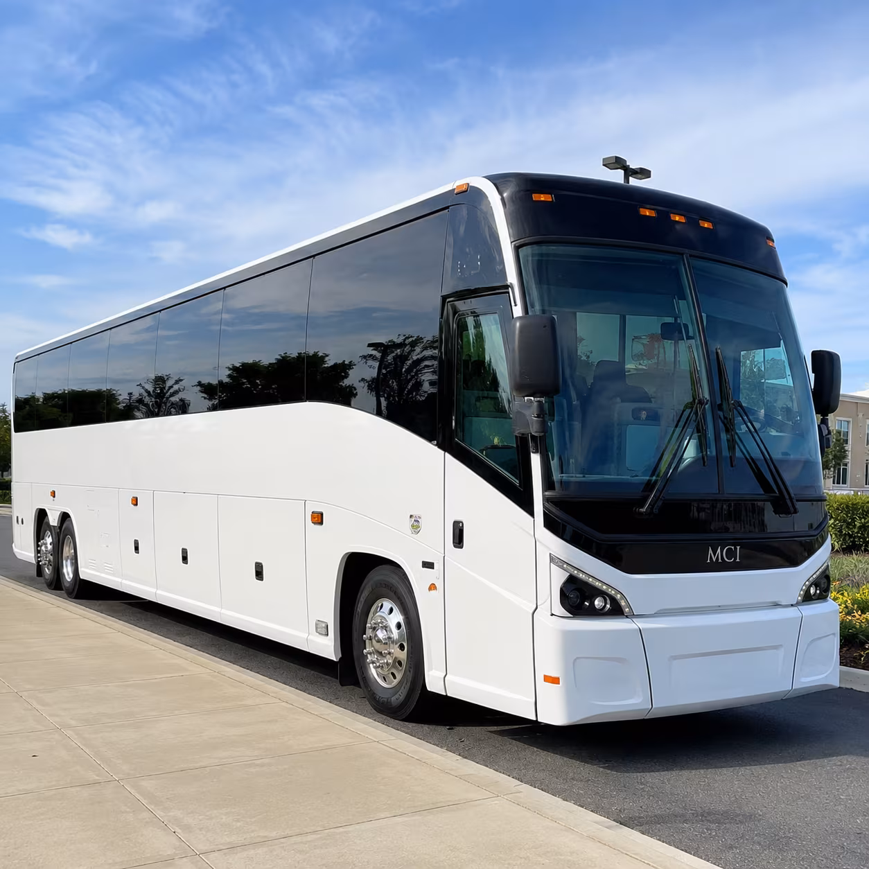 Myrtle Beach School Event Transportation party bus exterior