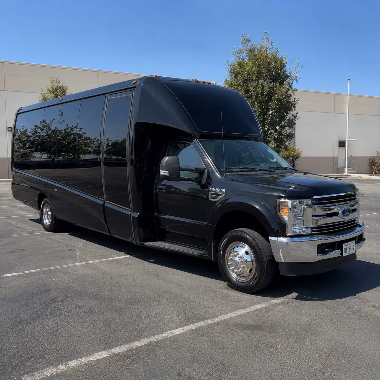 Myrtle Beach Sporting Event Transportation party bus exterior