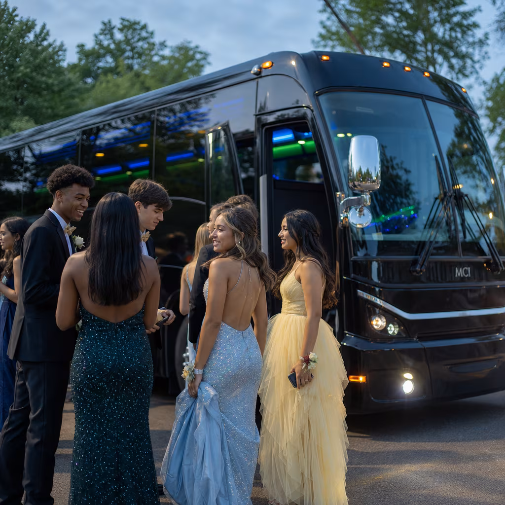 Myrtle Beach Prom Party Bus Rental