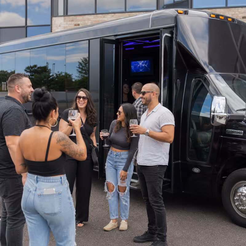 Myrtle Beach Winery & Brewery Tour Transportation fleet vehicle